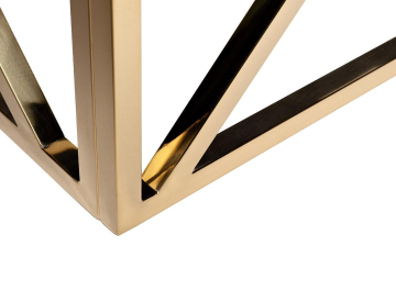 Банкетка 76AR-7160BAN-CHERN велюр черный / золото