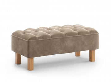 Банкетка Агат светло-коричневый