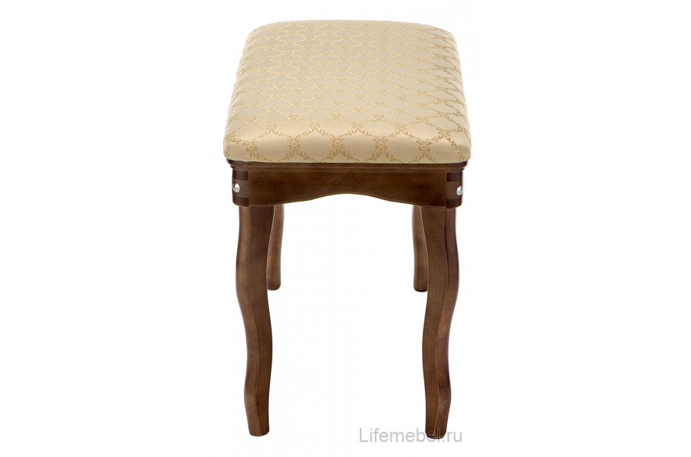 Банкетка Амадео орех / бежевый