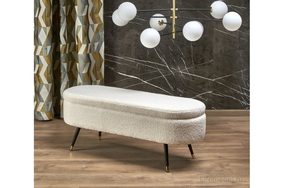 Банкетка Aveiro кремовая