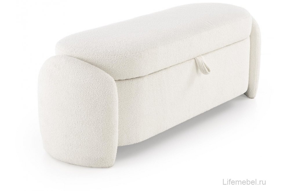 Банкетка Ficaria кремовая