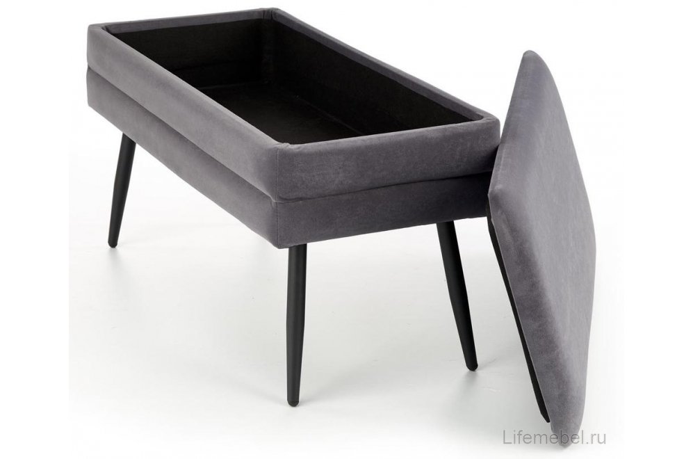 Банкетка Velva серая