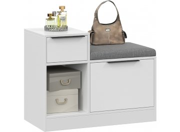 Банкетка Агата белая