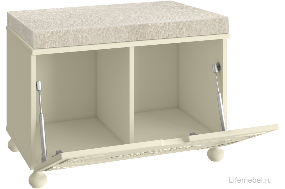 Банкетка Ассоль плюс АС-70 ваниль