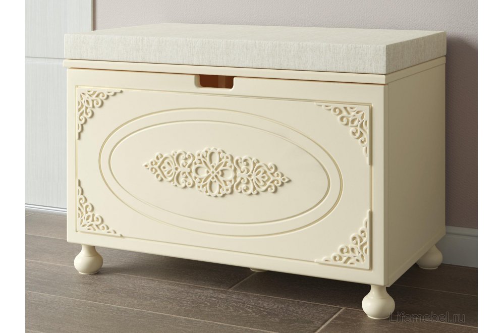 Банкетка Ассоль плюс АС-70 ваниль