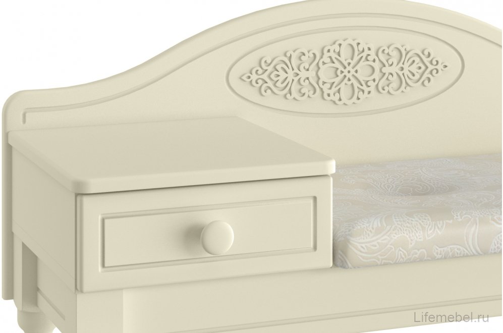 Банкетка Ассоль плюс АС-41 левая ваниль