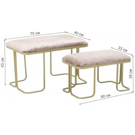 Комплект банкеток Loretta