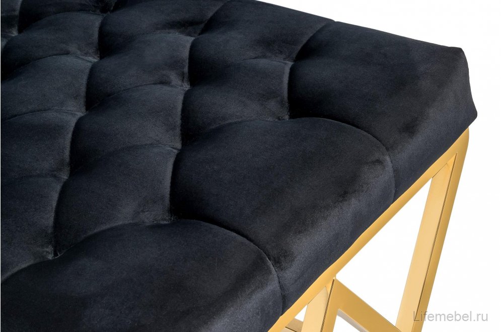 Скамейка Президиум черный / золото