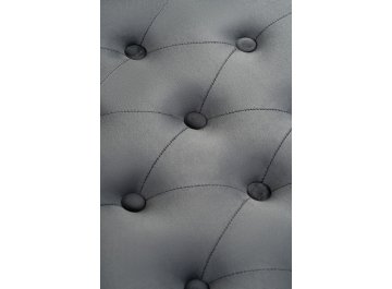 Банкетка German dark grey / black