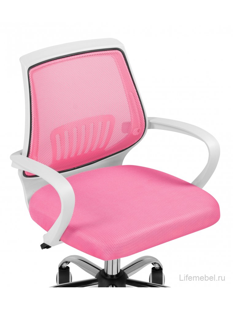 Компьютерное кресло Ergoplus pink   / white