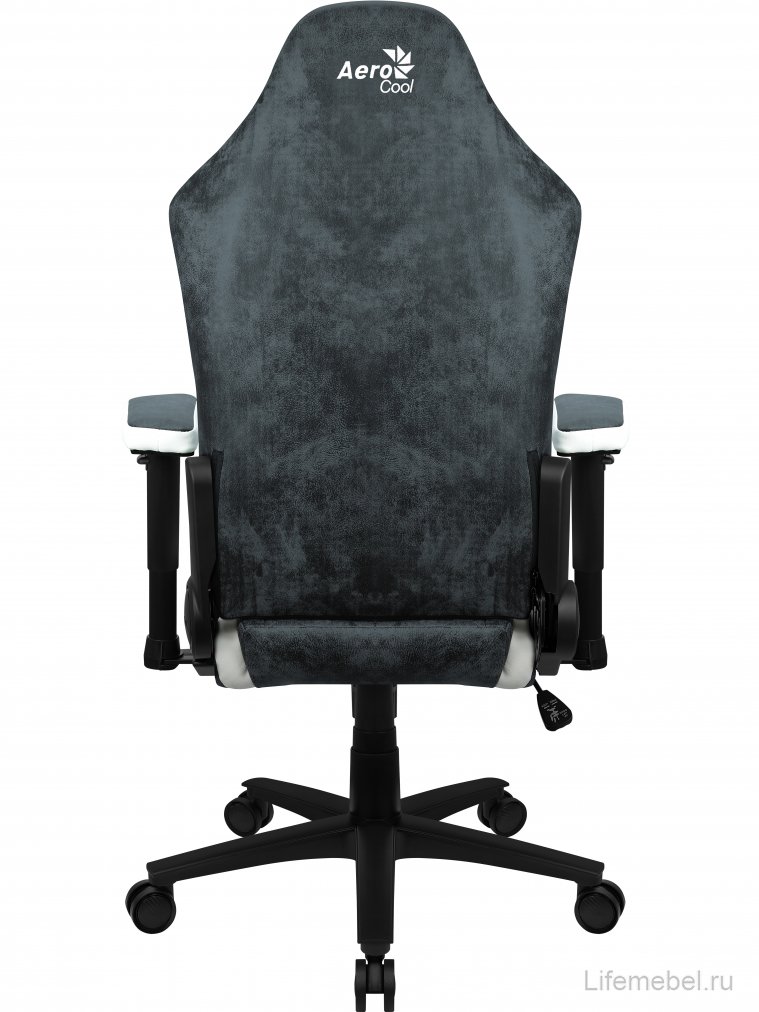 Компьютерное кресло Aerocool crown aerosuede steel blue