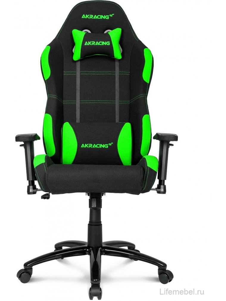 Компьютерное кресло Akracing K7012 black / green