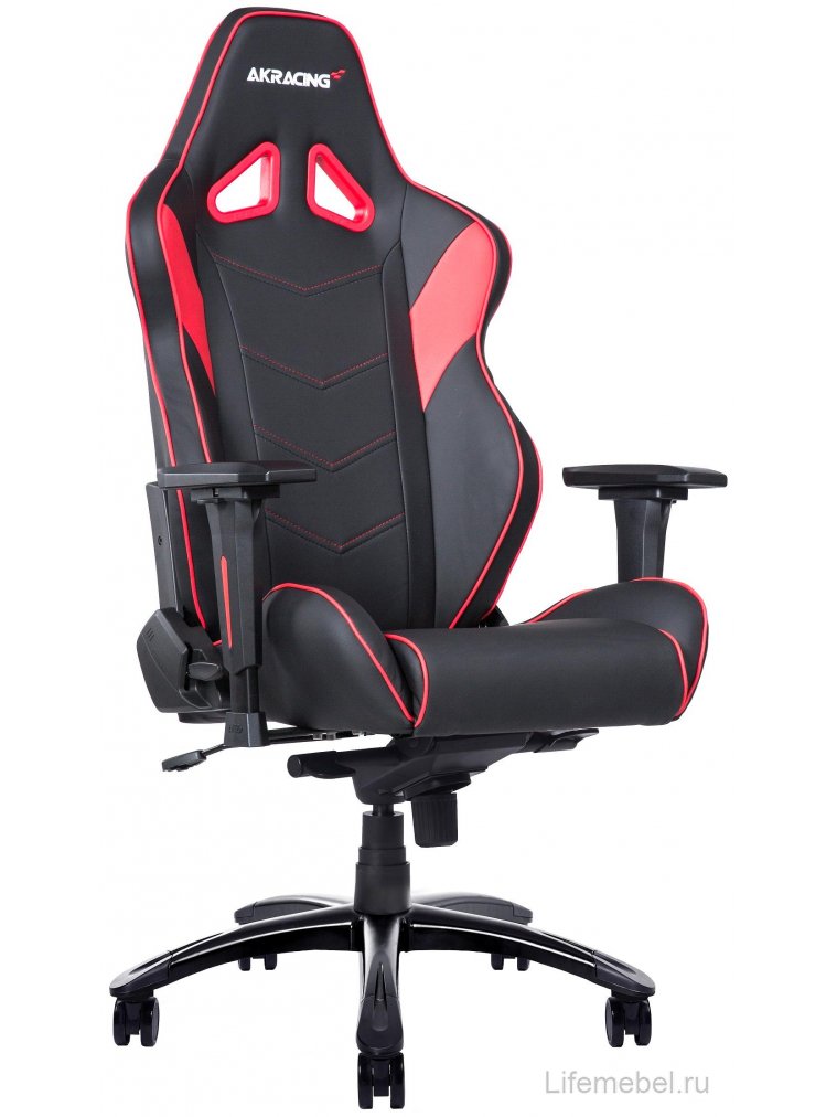 Компьютерное кресло AKRacing LX Plus black / red