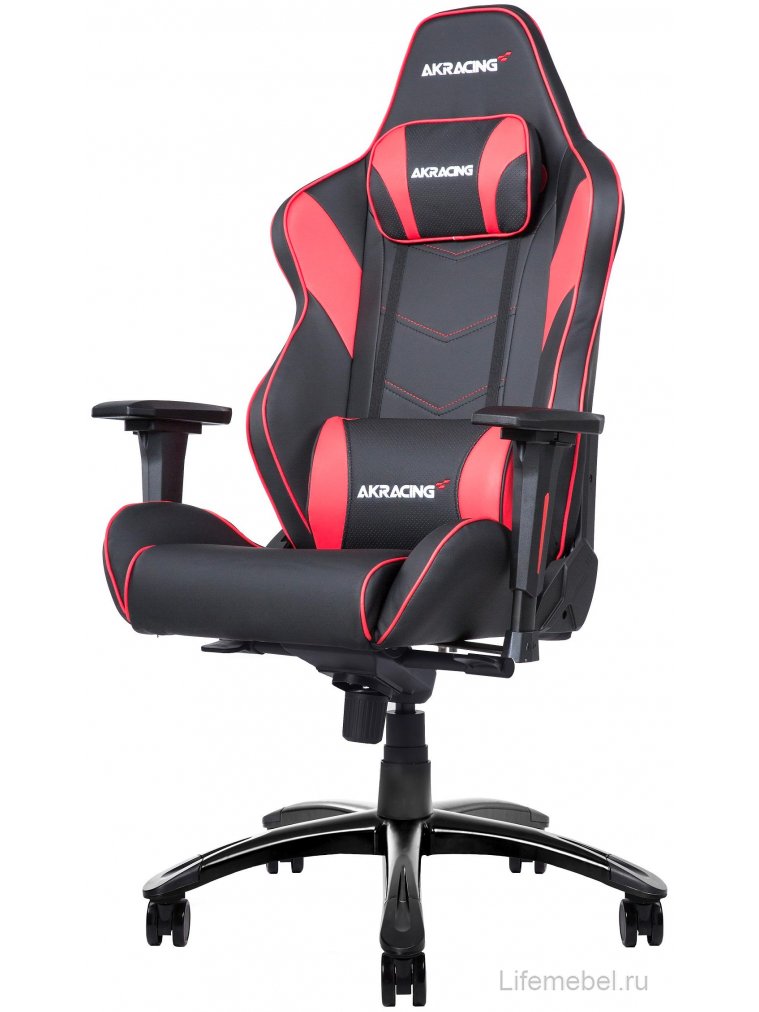 Компьютерное кресло AKRacing LX Plus black / red