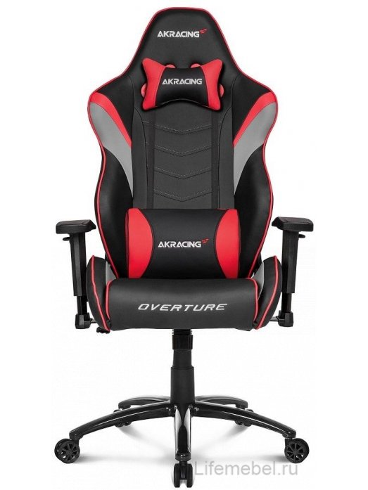 Компьютерное кресло Akracing Overture black / red