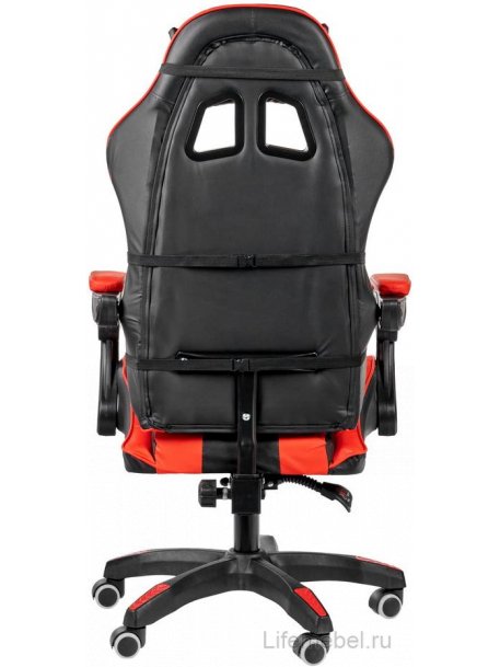 Компьютерное кресло Alfa чёрный / красный