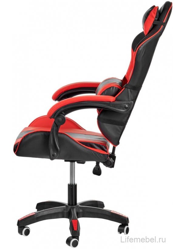 Компьютерное кресло Alfa чёрный / красный