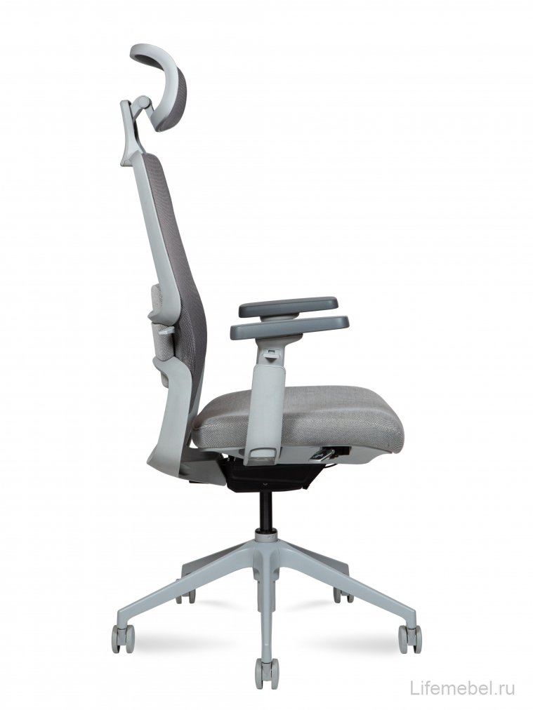 Компьютерное кресло Alpina серый