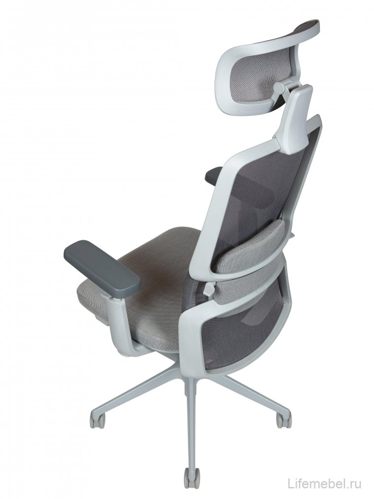 Компьютерное кресло Alpina серый