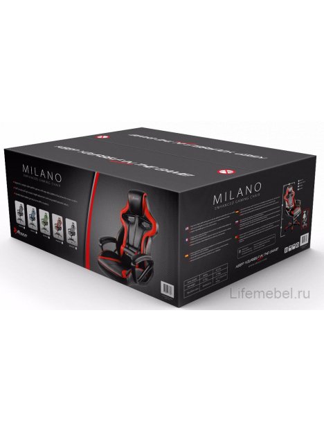 Компьютерное кресло Arozzi Milano black