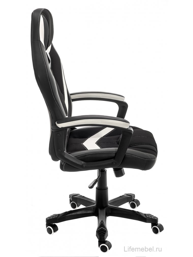 Компьютерное кресло Bens серое / черное / белое