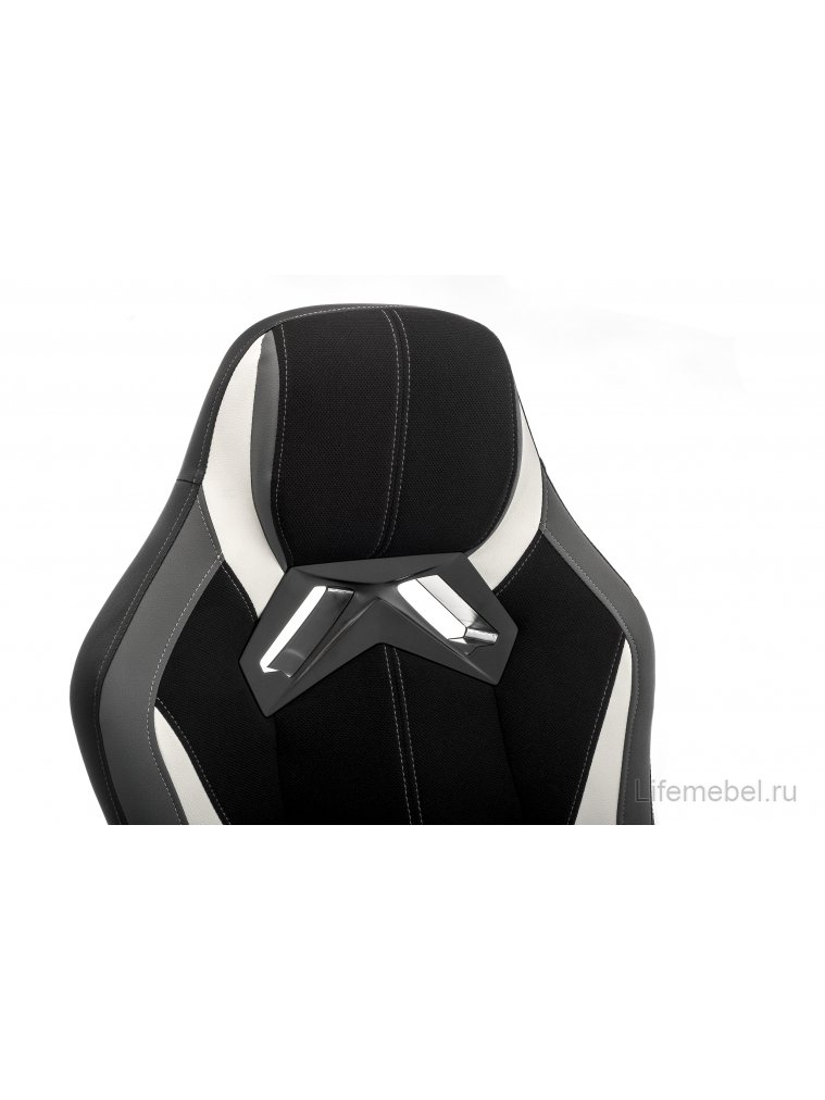 Компьютерное кресло Bens серое / черное / белое