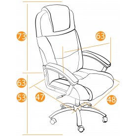 Компьютерное кресло Bergamo