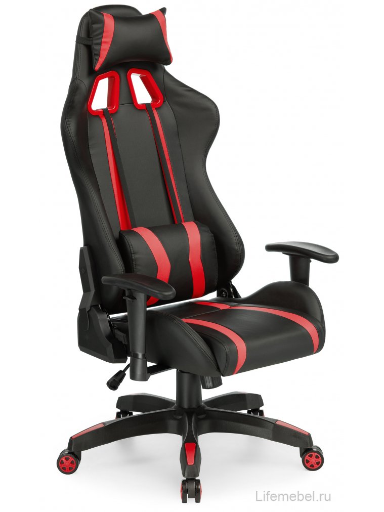 Компьютерное кресло Blok red / black