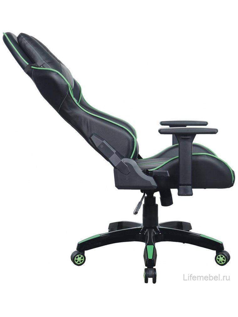 Компьютерное кресло Brabix GT Carbon GM-120 черное / зеленое