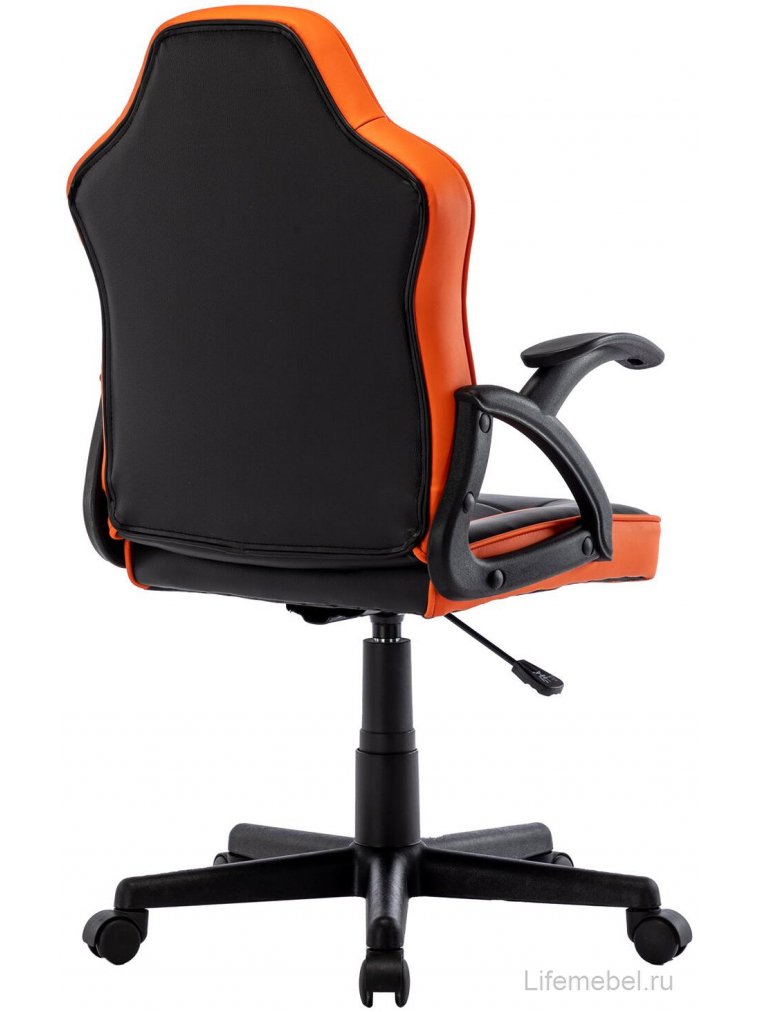 Компьютерное кресло Brabix Shark GM-203 экокожа черный / оранжевый