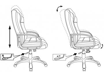 Компьютерное кресло Бюрократ CH-839