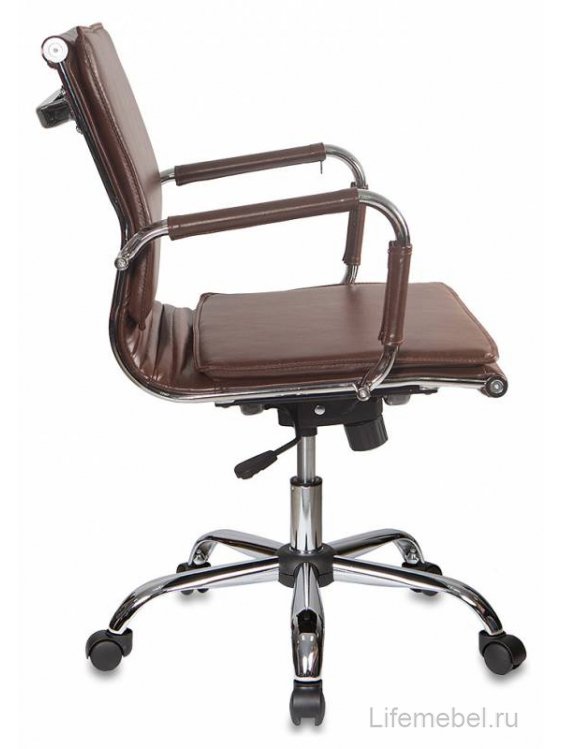 Компьютерное кресло Бюрократ CH-993-Low / Brown коричневое