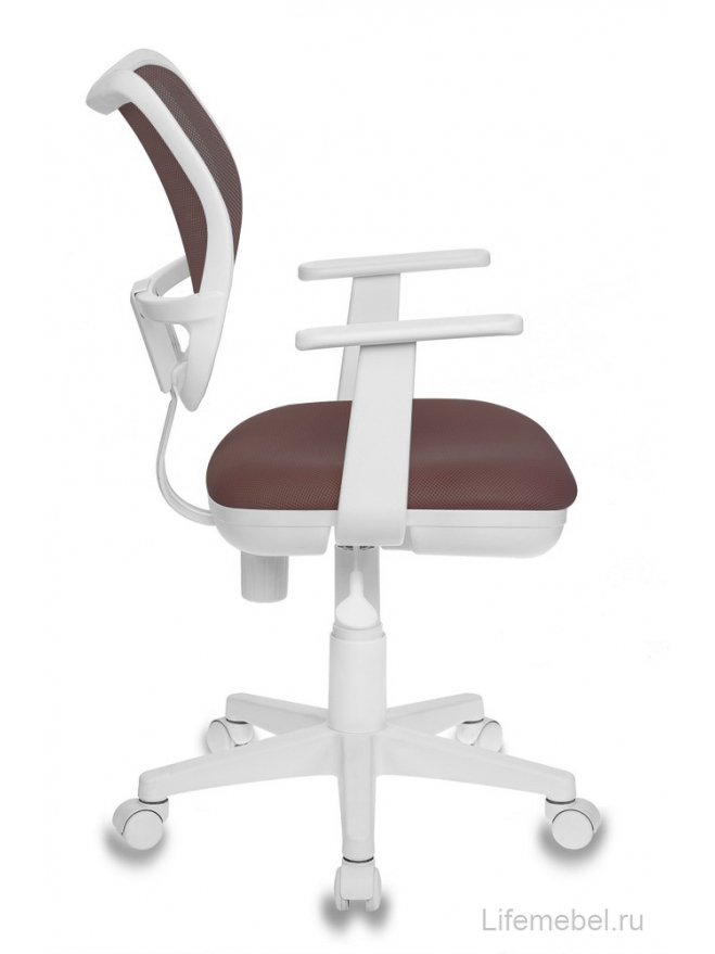 Компьютерное кресло Бюрократ CH-W797 / BR / TW-14C коричневое