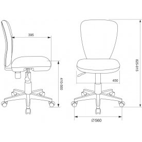 Компьютерное кресло Бюрократ KD-W10/26-24
