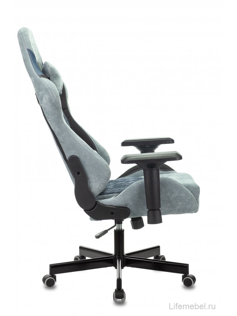 Компьютерное кресло Бюрократ Viking 7 Knight bl Fabric синее