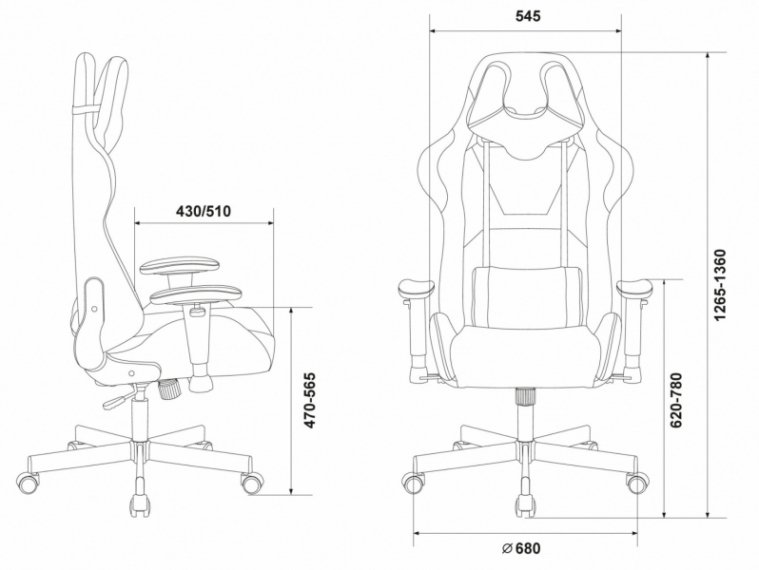 Компьютерное кресло Бюрократ Viking 7 Knight IT21 Fabric песочное
