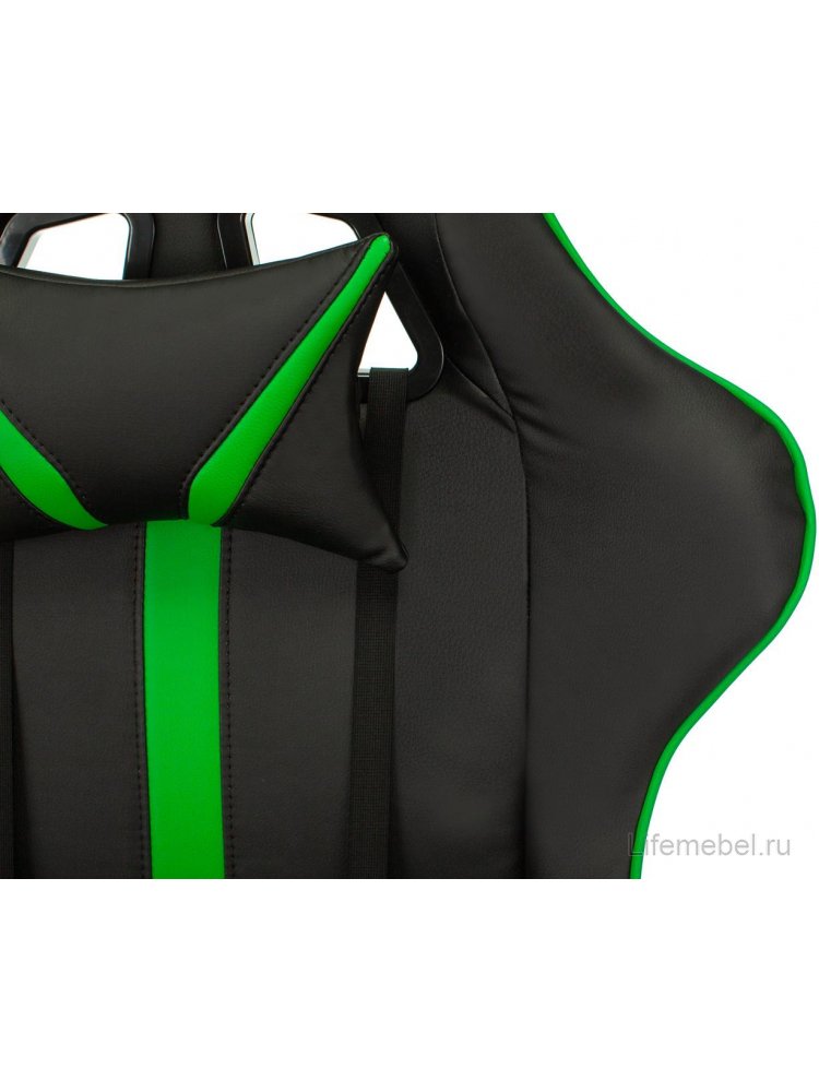 Компьтерное кресло Viking Zombie A4 gn черное / зеленое