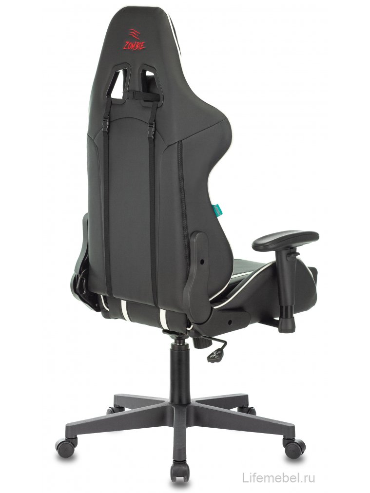 Компьтерное кресло Viking Zombie A4 wh черное / белое