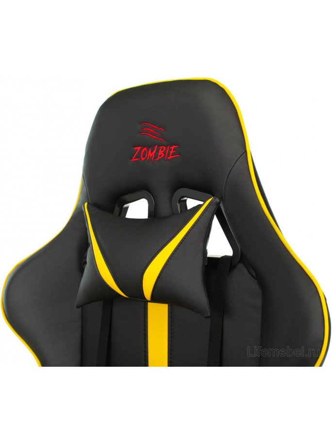 Компьтерное кресло Viking Zombie A4 yel черное / желтое