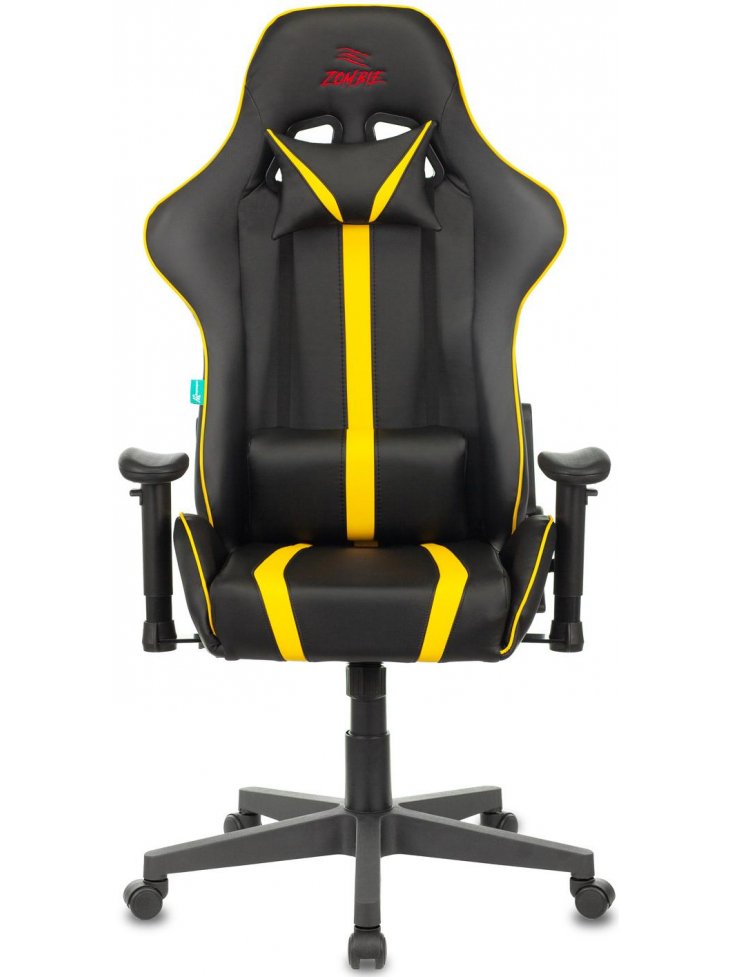 Компьтерное кресло Viking Zombie A4 yel черное / желтое