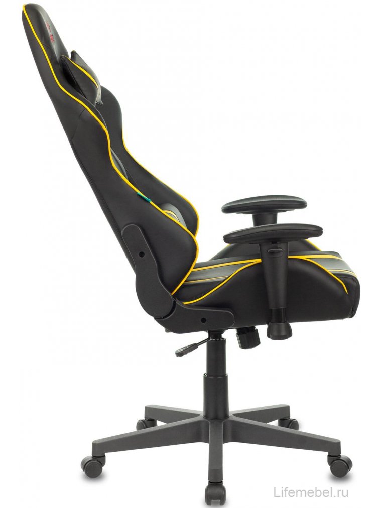 Компьтерное кресло Viking Zombie A4 yel черное / желтое