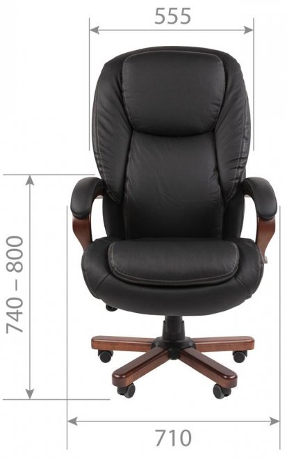 Компьютерное кресло Chairman 408 мультиблок черный