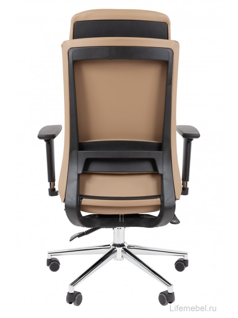 Компьютерное кресло Chairman 500LUX экокожа бежевый