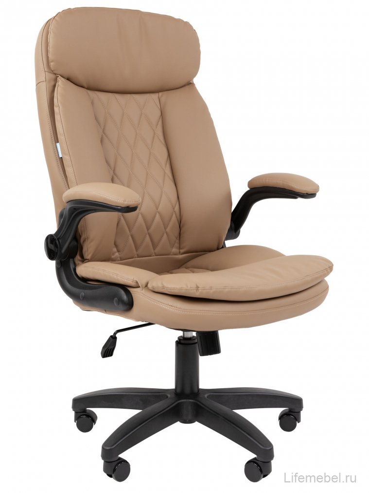 Компьютерное кресло Chairman 533 экокожа бежевый