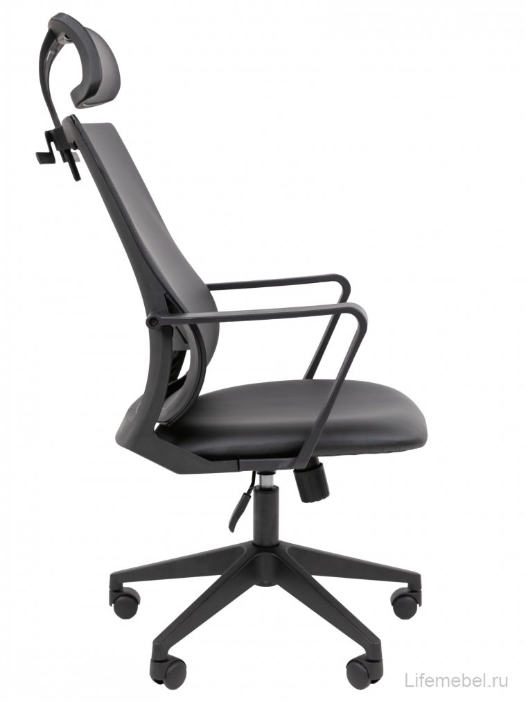 Компьютерное кресло Chairman 545 экокожа черный