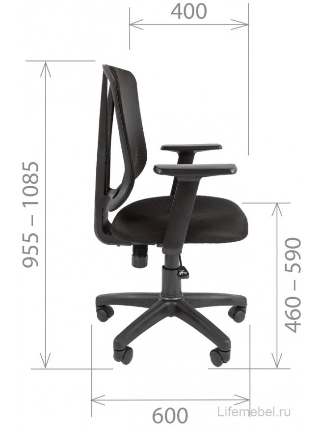 Компьютерное кресло Chairman 626 DW61 синее