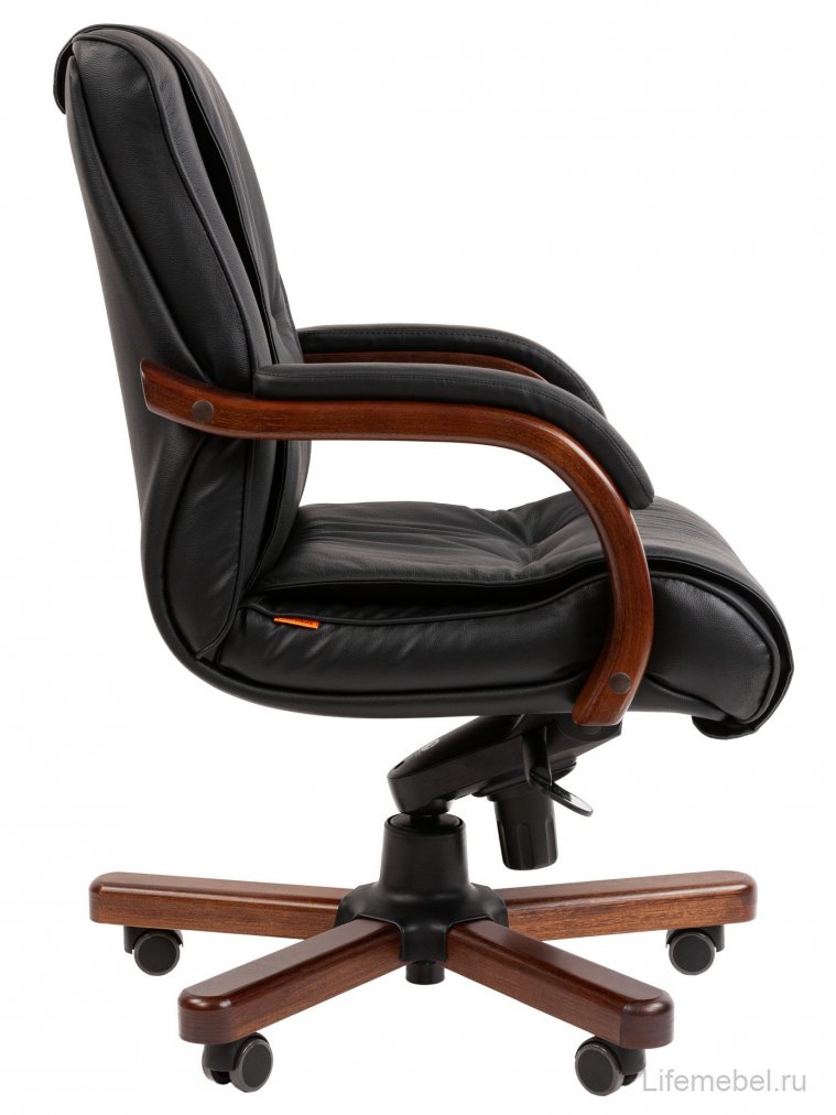 Компьютерное кресло Chairman 653M экокожа черный