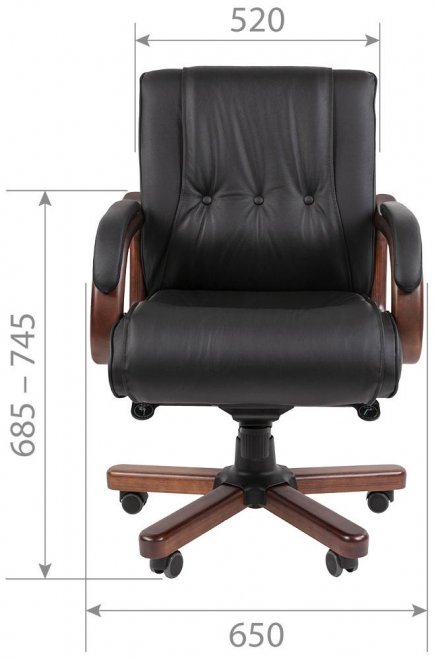 Компьютерное кресло Chairman 653M мультиблок черный