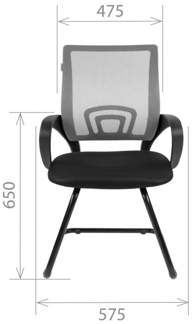 Компьютерное кресло Chairman 696 V TW-04 серое