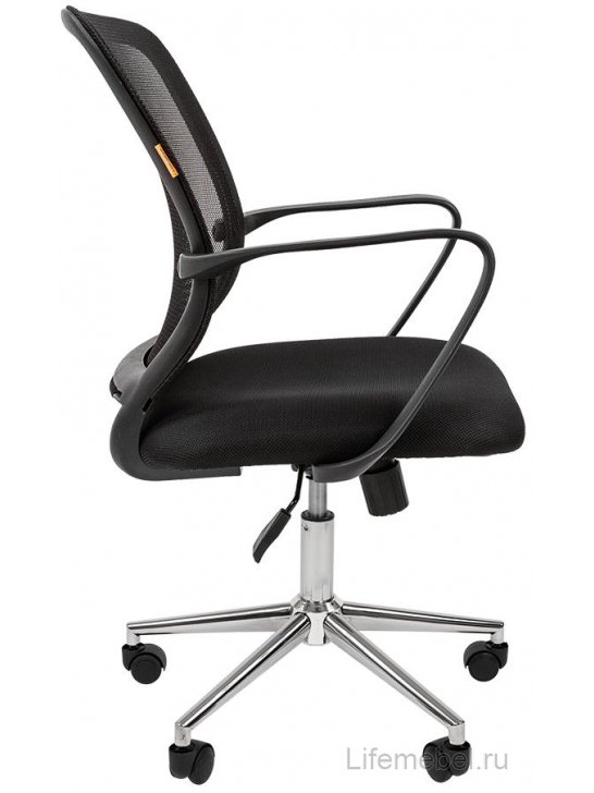 Компьютерное кресло Chairman 698 tw-01 черное / хром